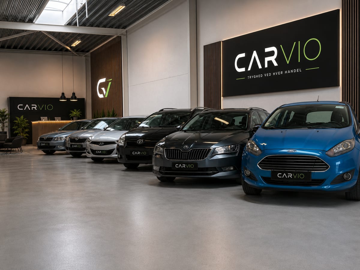Carvios showroom i Vejle